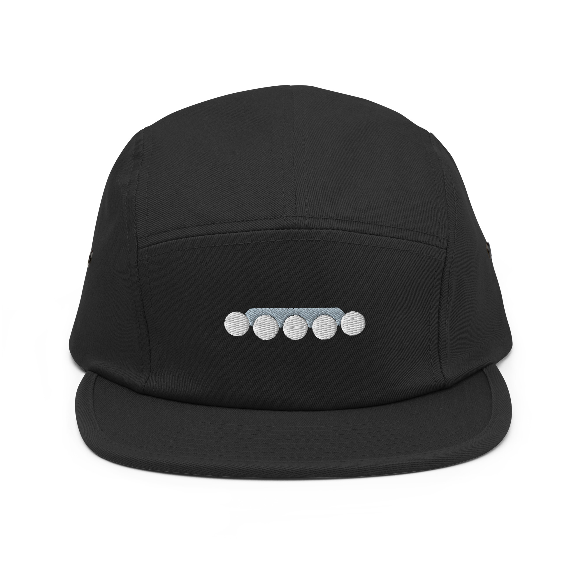 5 Wheel Cap 5Panel Black Front