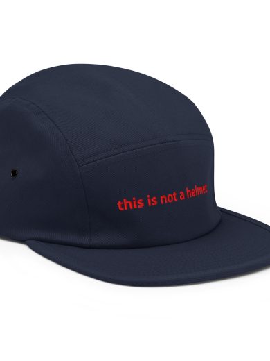This is not a Helmet Cap 5Panel Navy Side