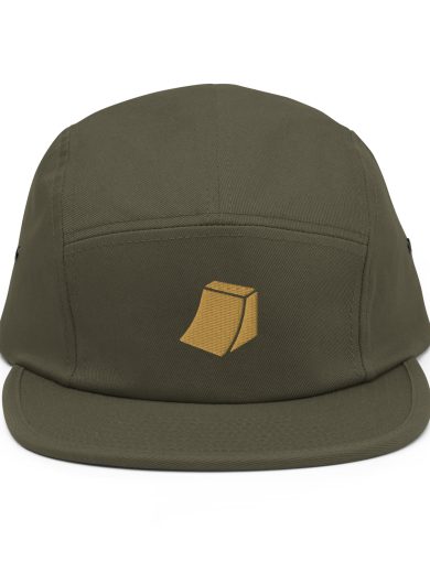 Golden Ramp Cap 5Panel Olive Front