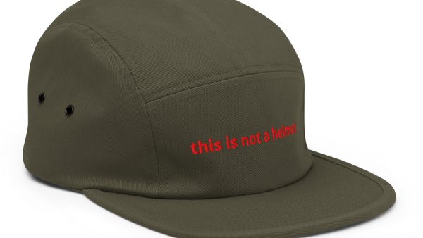 This is not a Helmet Cap 5Panel Olive Side