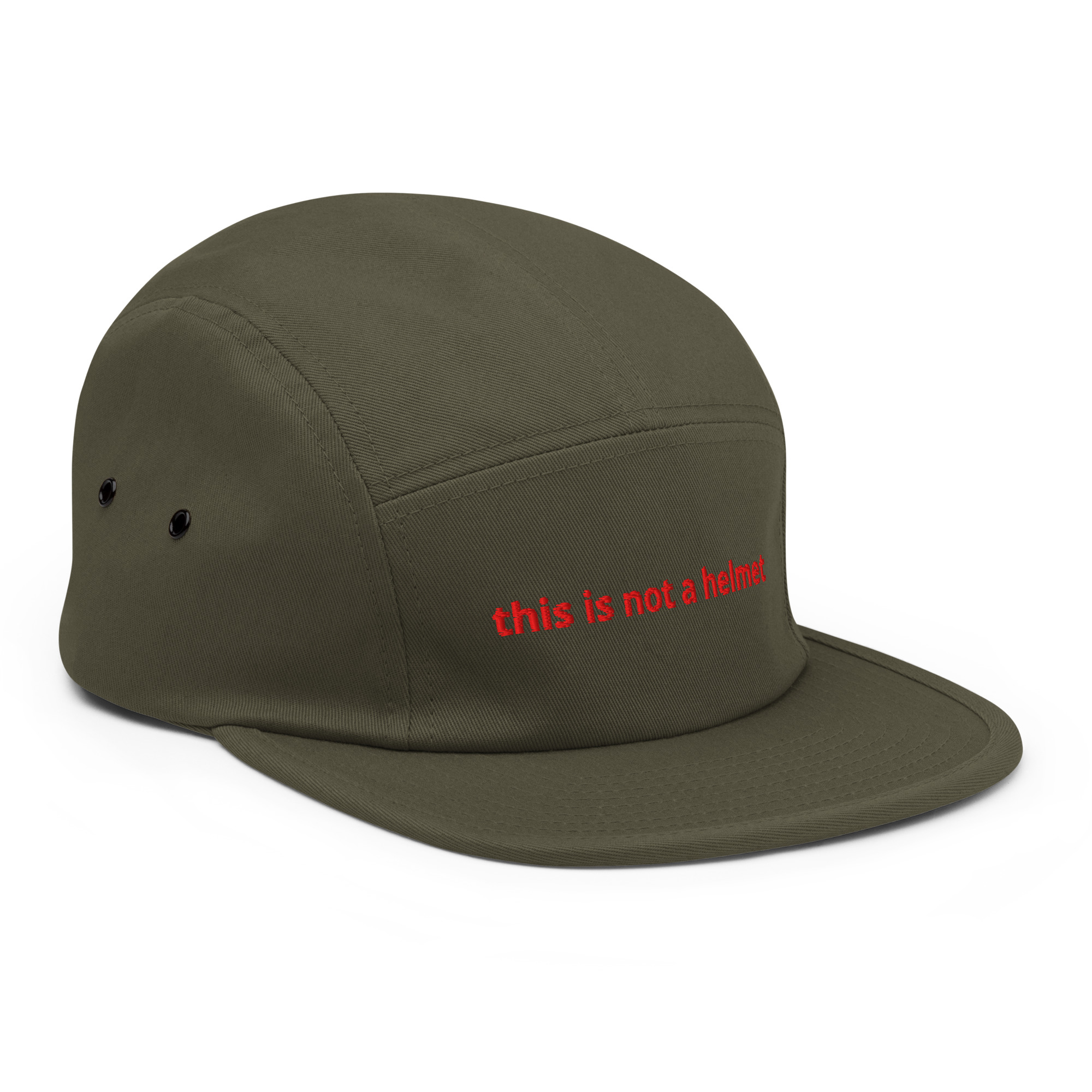 This is not a Helmet Cap 5Panel Olive Side