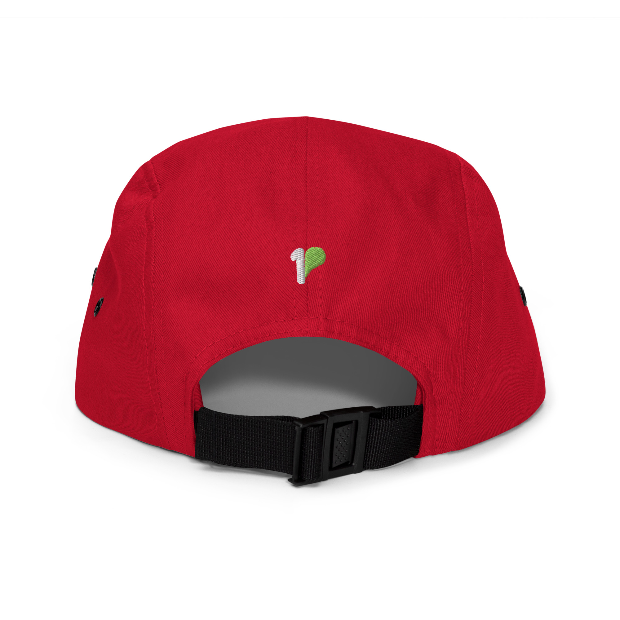 Skate Wheel Cap 5Panel Red Back