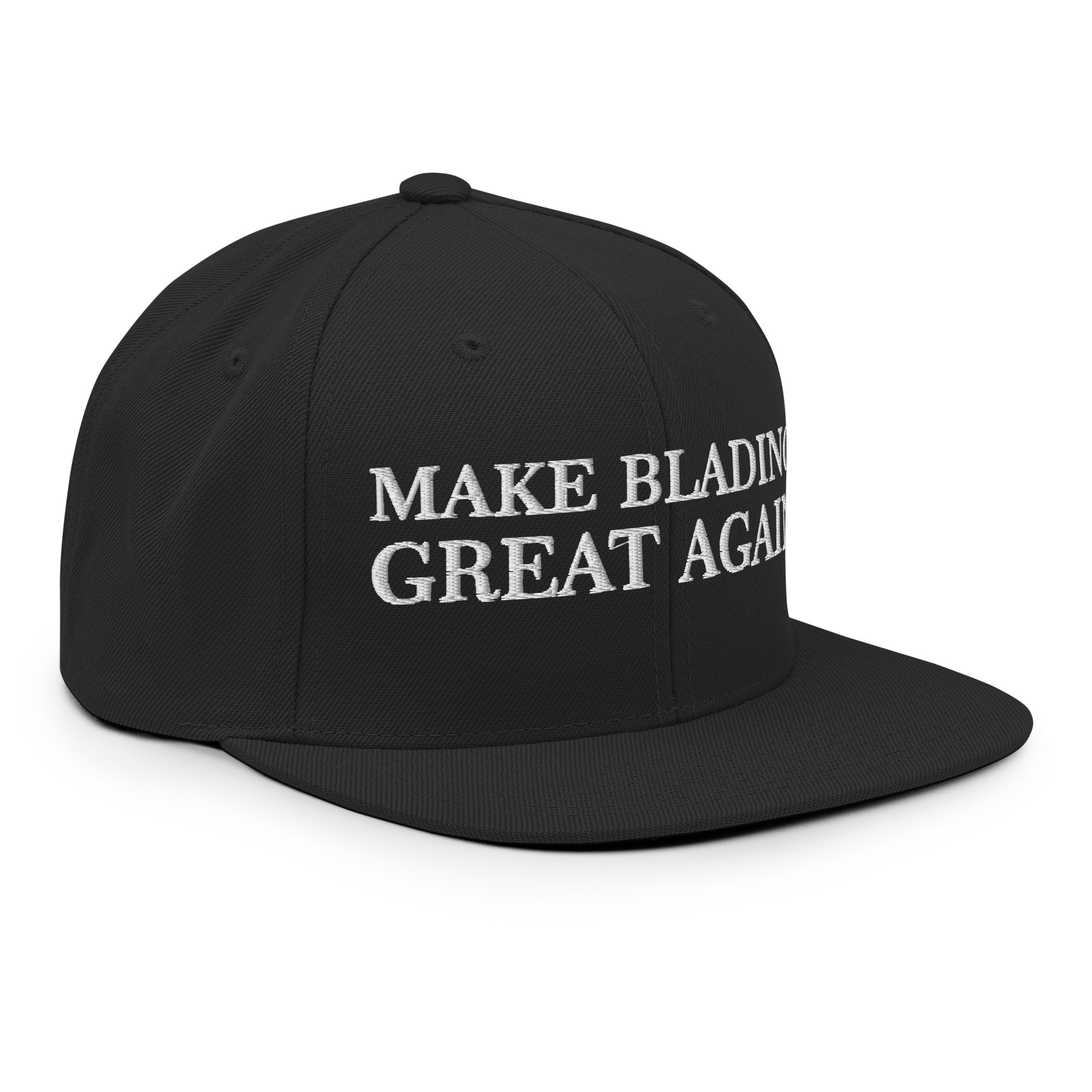 MAGA Blading SnapBack Black Rear Side