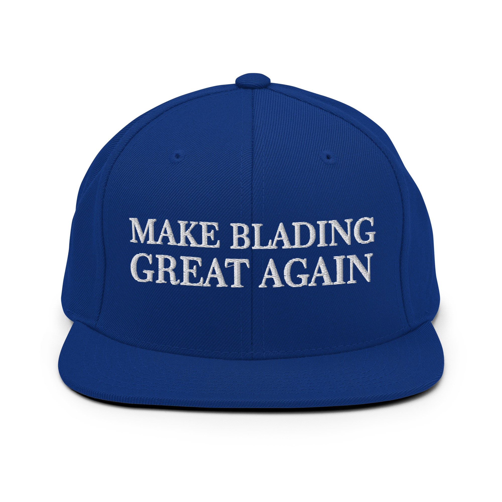 MAGA Blading SnapBack Blue Front