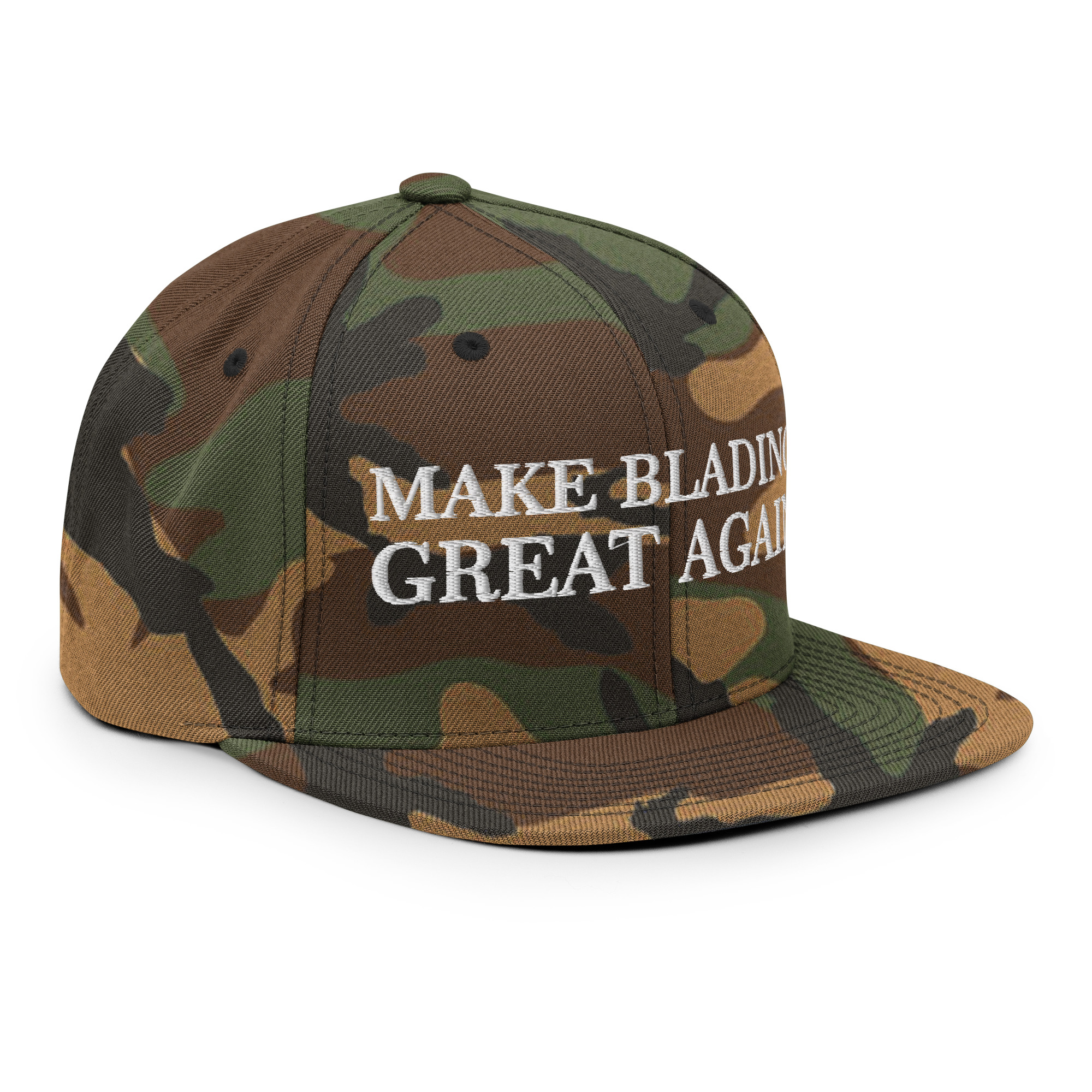 MAGA Blading SnapBack Camo Side