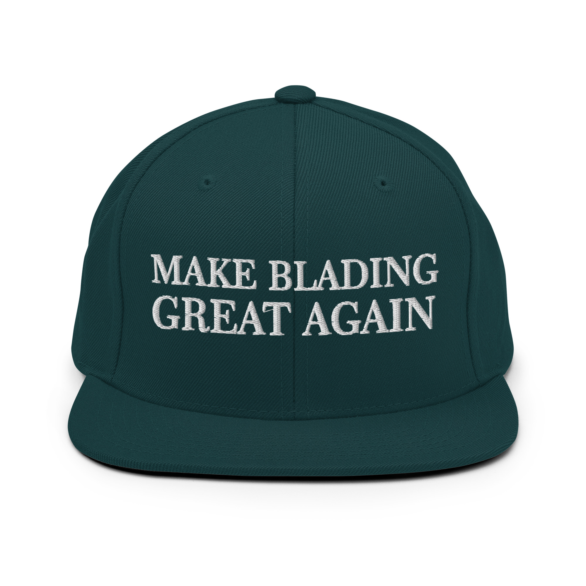 MAGA Blading SnapBack Spruce Front