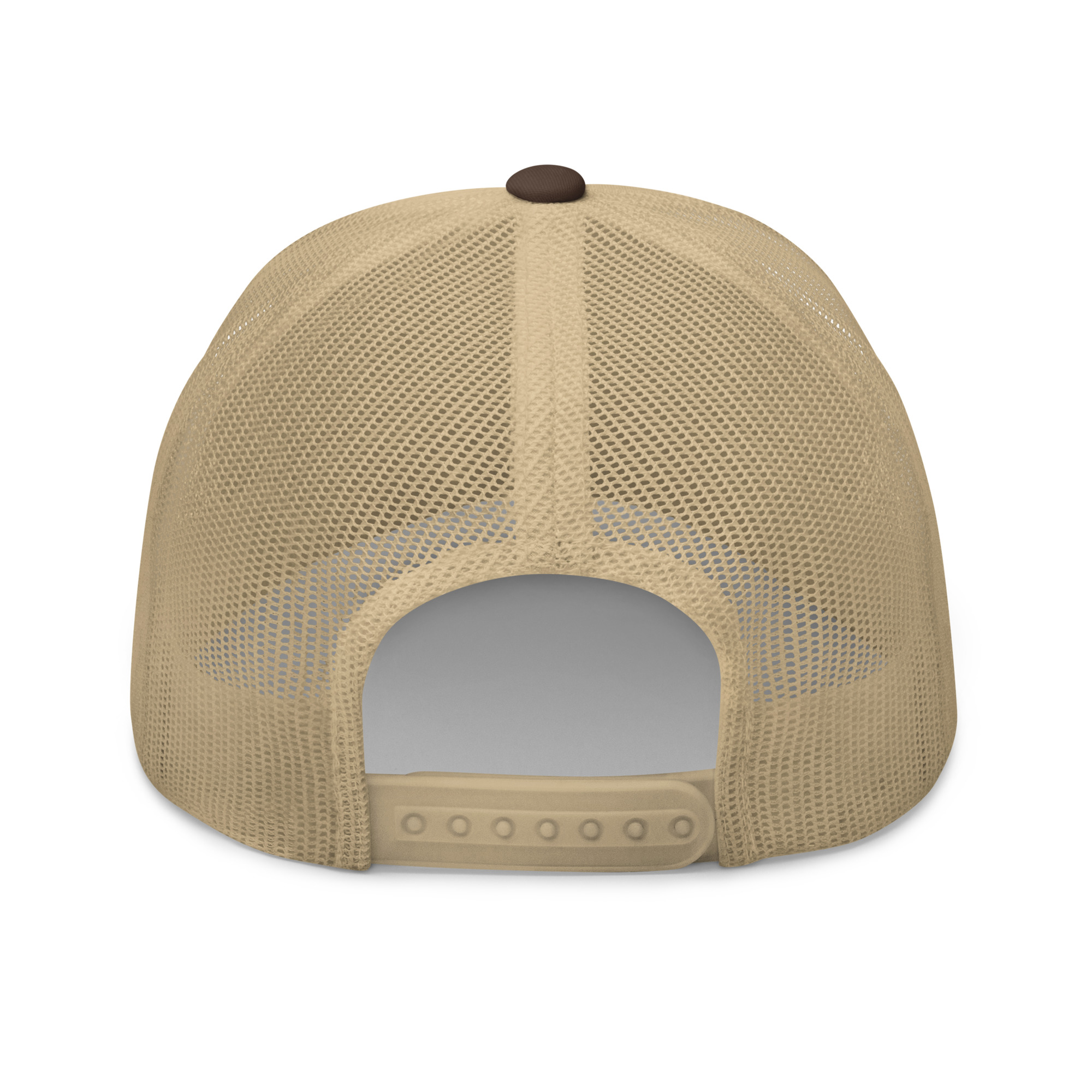 MAGA Blading Retro Trucker Brown Khaki Back