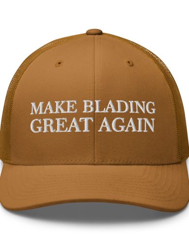 MAGA Blading Retro Trucker Caramel Front